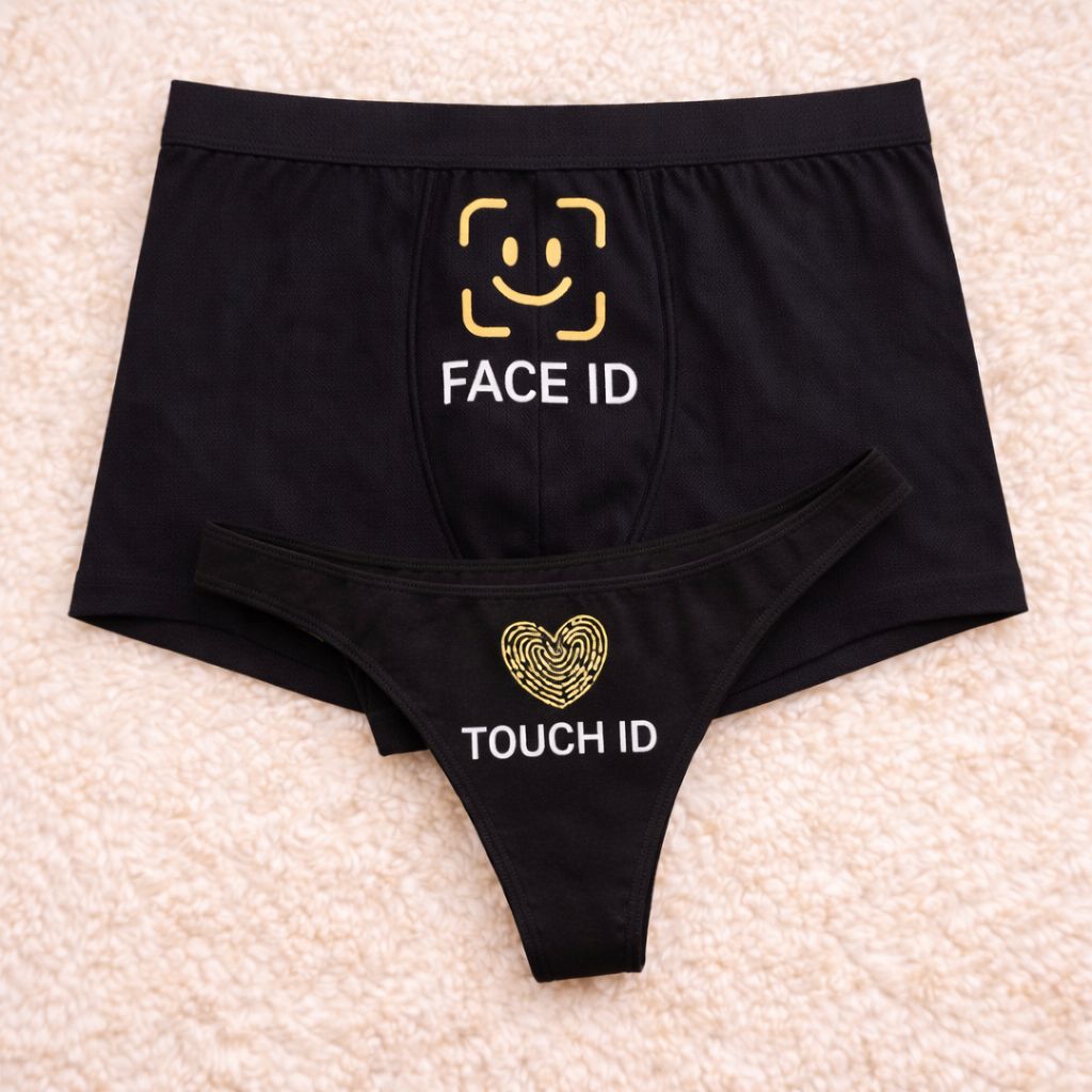 Couples Matching Underwear Set – Face ID