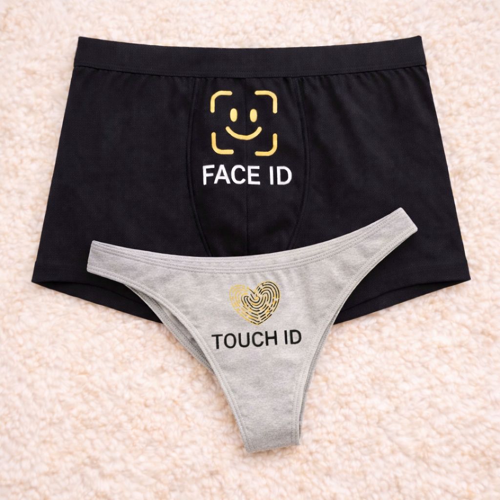 Couples Matching Underwear Set – Face ID