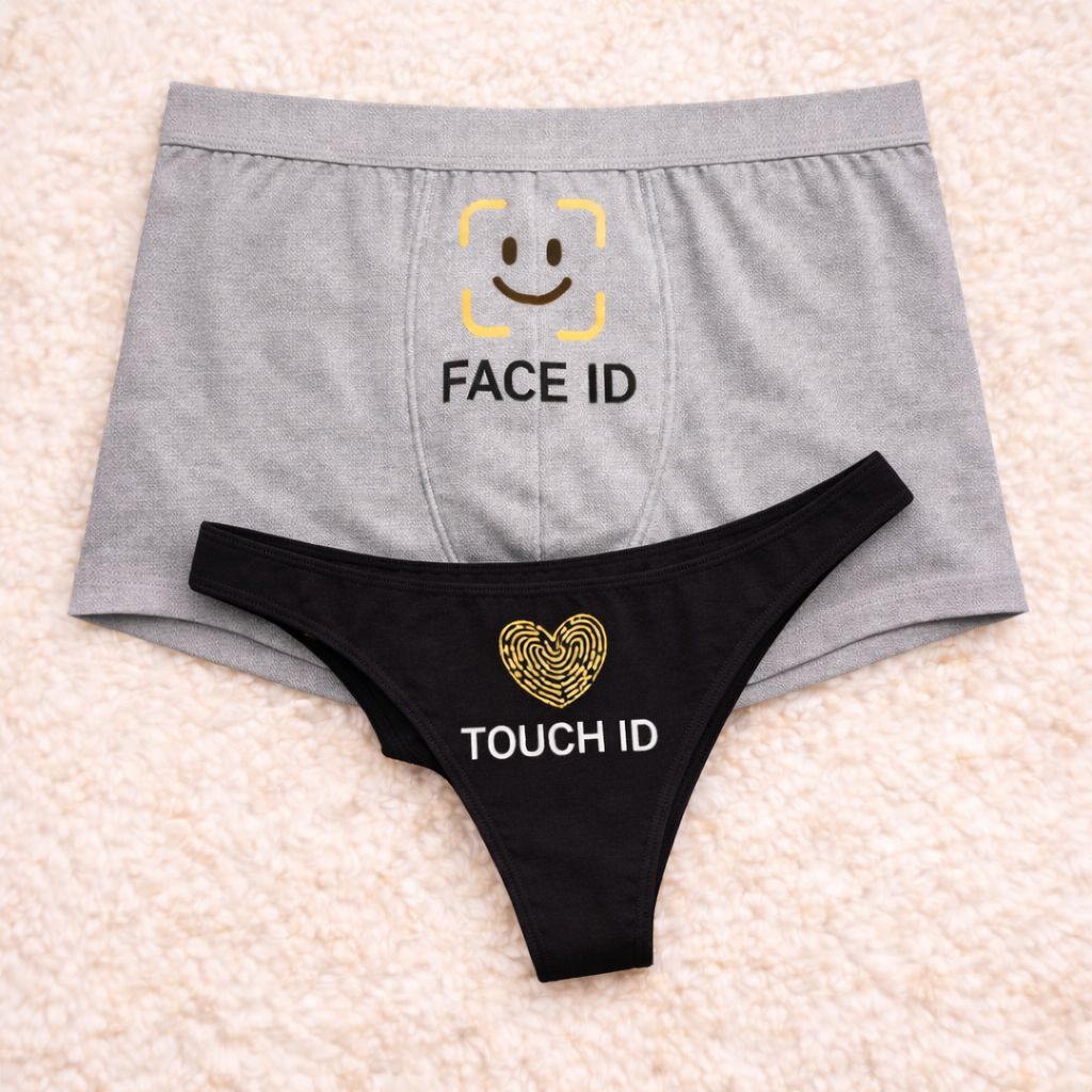 Couples Matching Underwear Set – Face ID