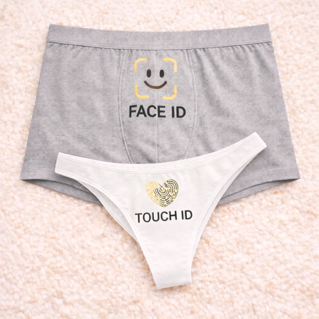Couples Matching Underwear Set – Face ID