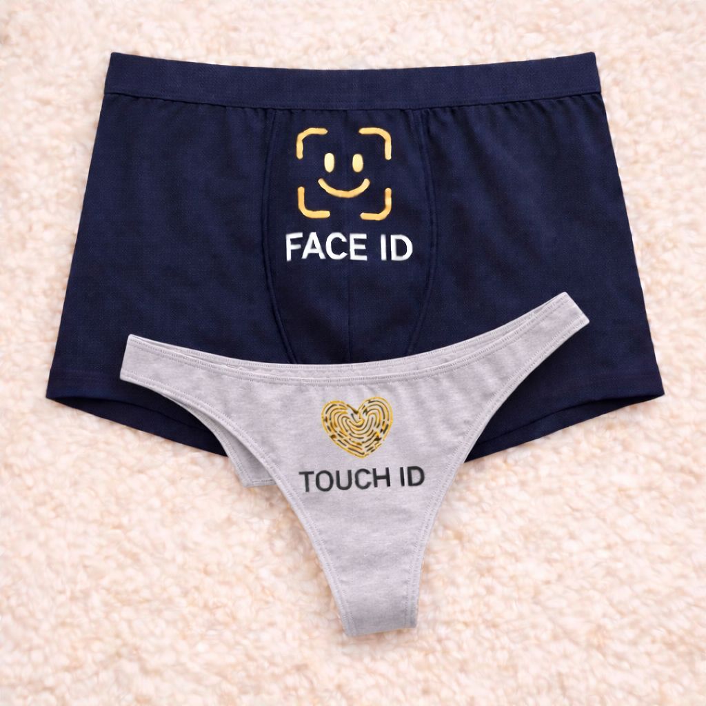 Couples Matching Underwear Set – Face ID