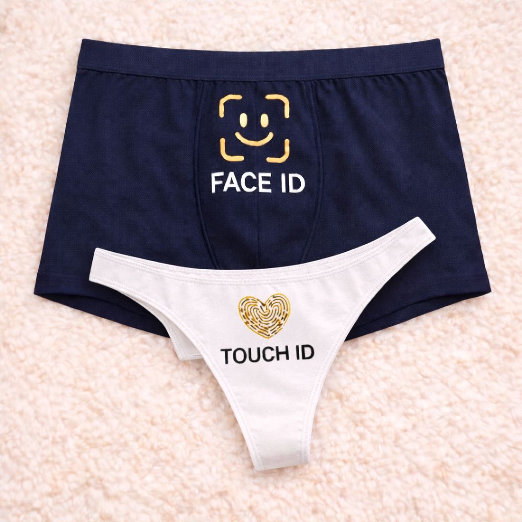 Couples Matching Underwear Set – Face ID