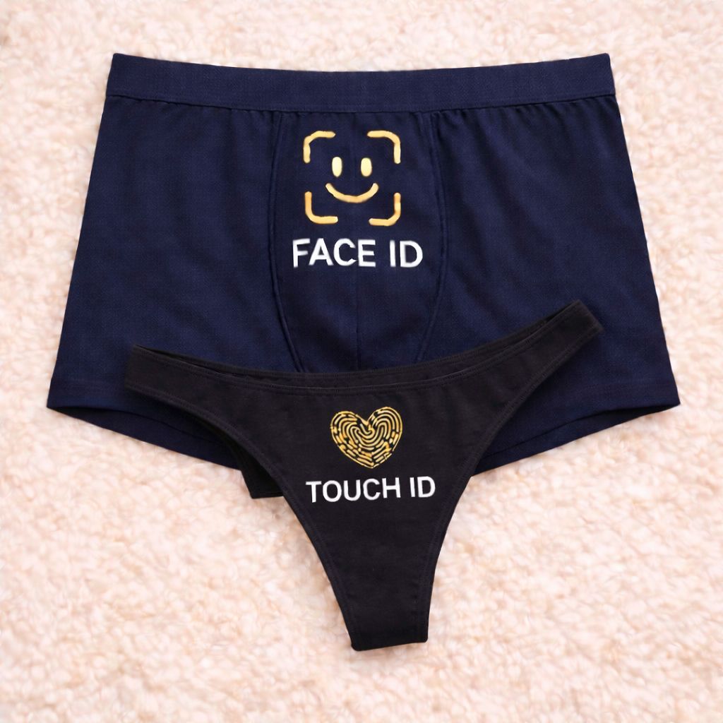 Couples Matching Underwear Set – Face ID