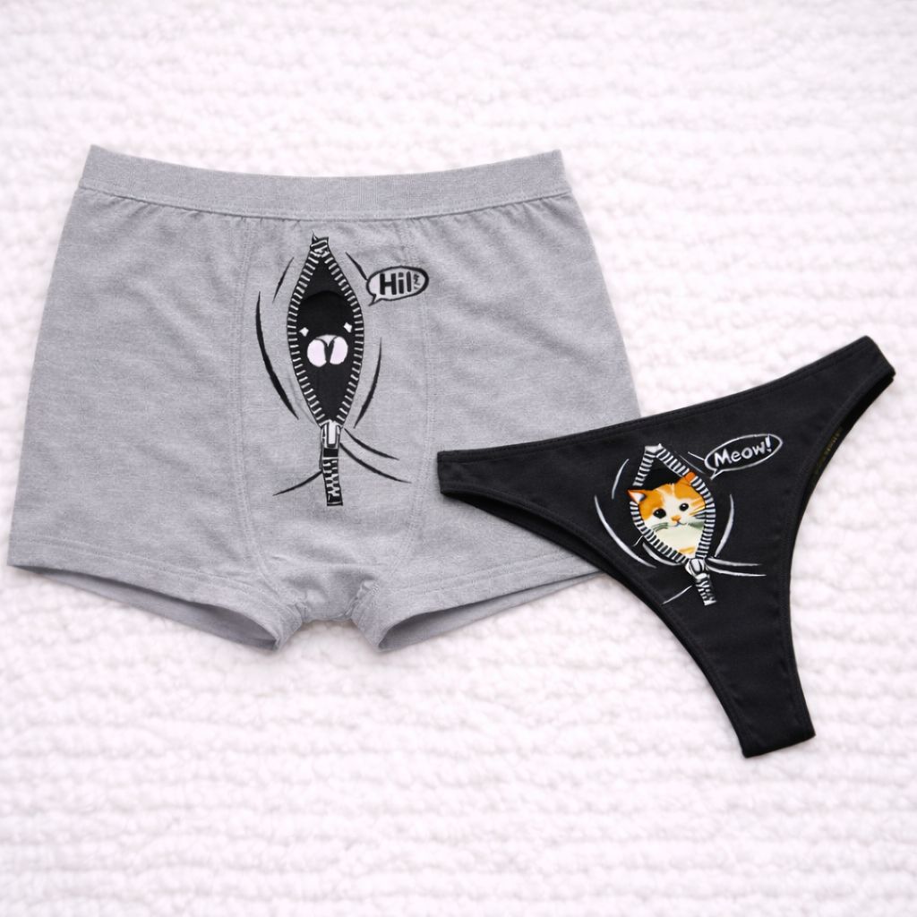 Couples Matching Underwear Mewo