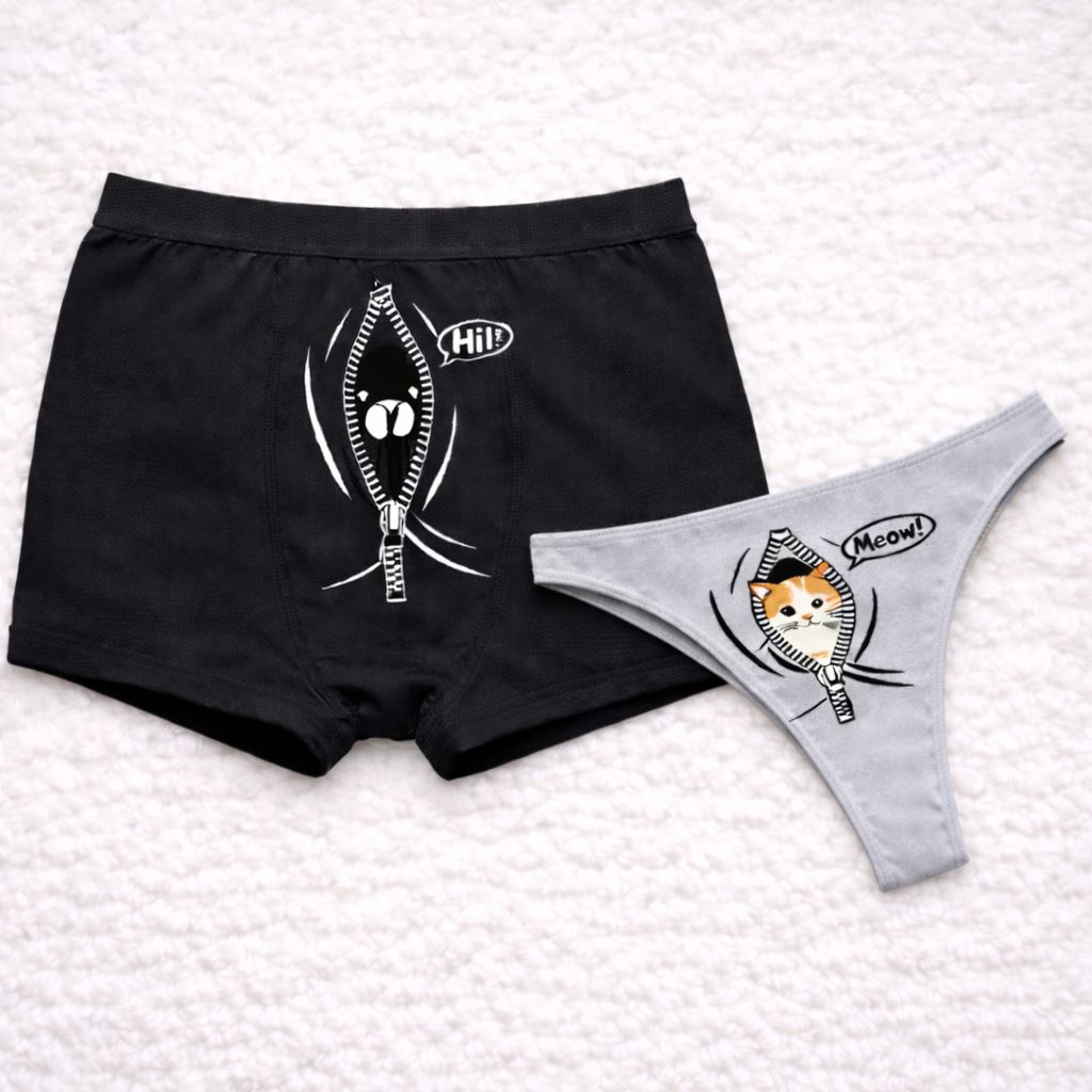 Couples Matching Underwear Mewo