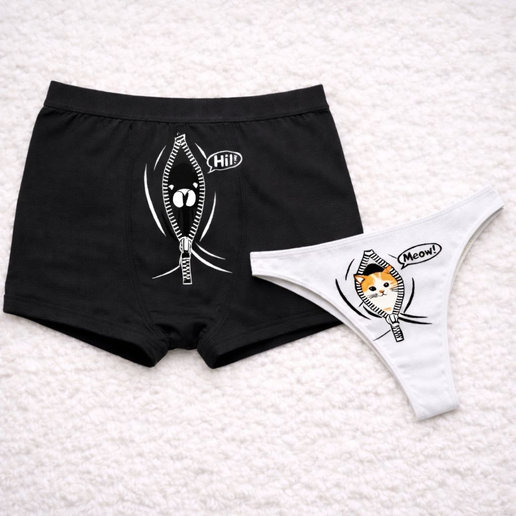 Couples Matching Underwear Mewo