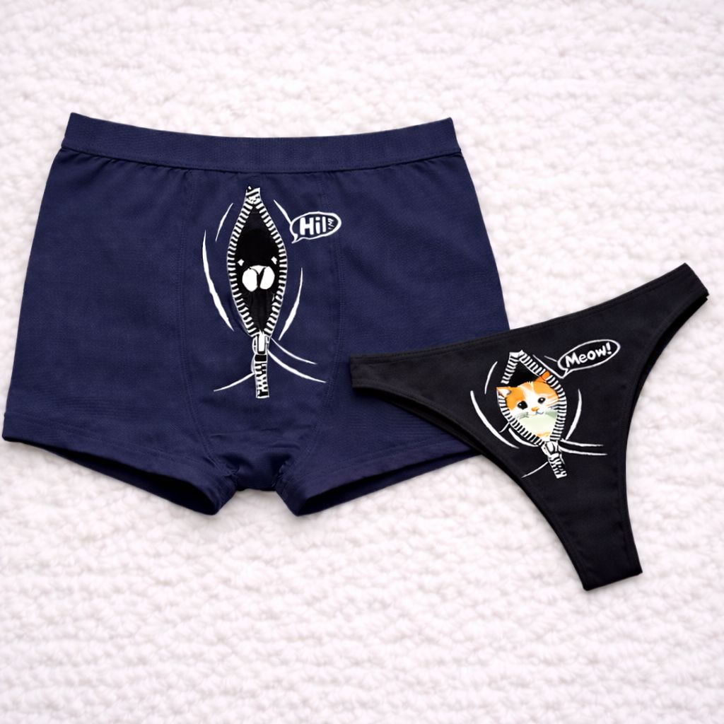 Couples Matching Underwear Mewo