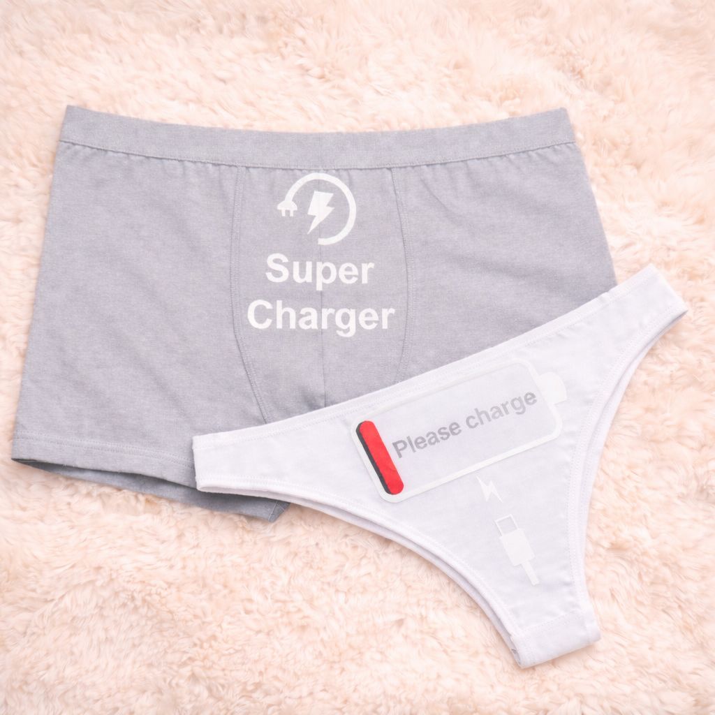 Couples Matching Underwear Super charger