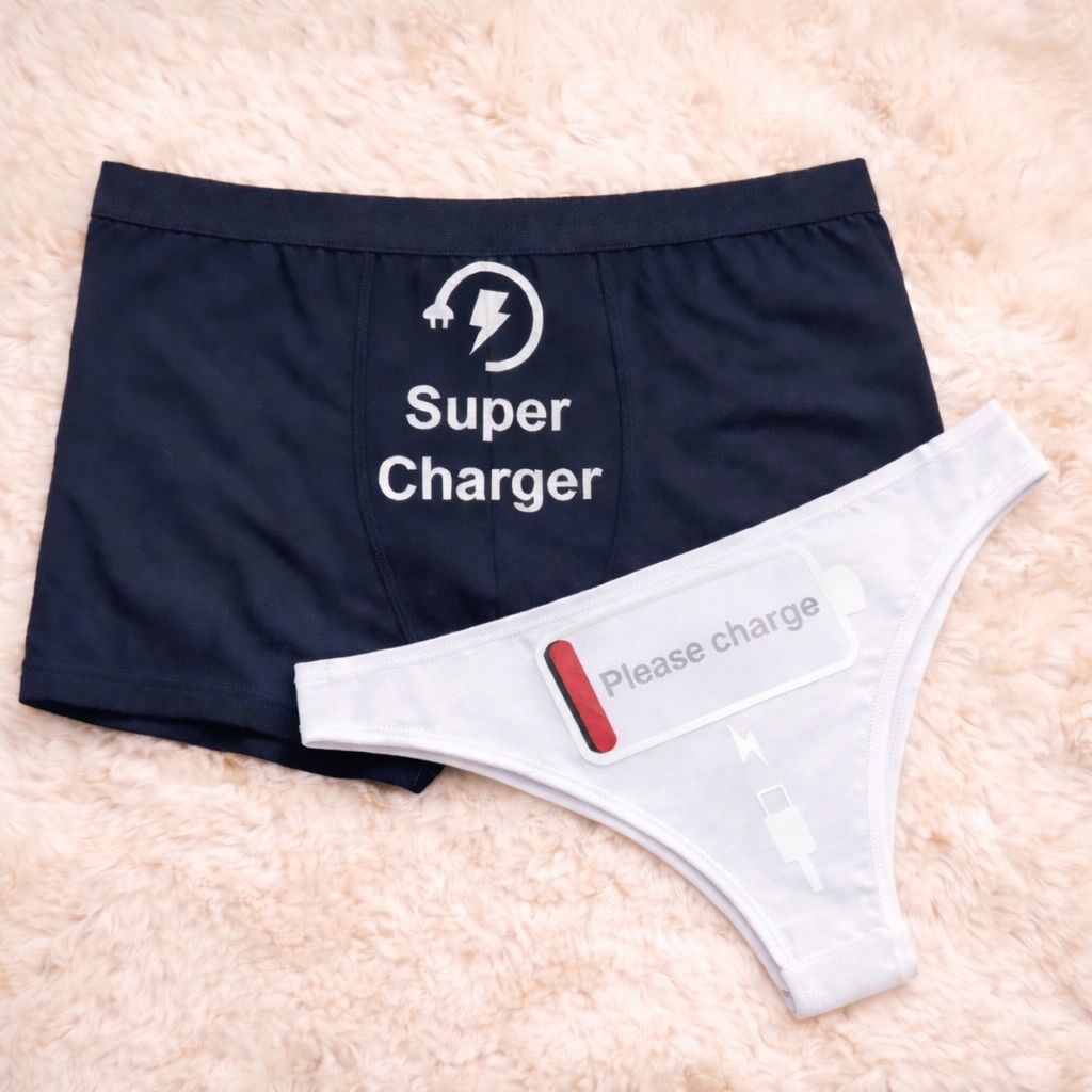 Couples Matching Underwear Super charger