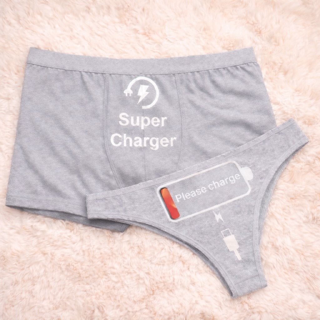 Couples Matching Underwear Super charger