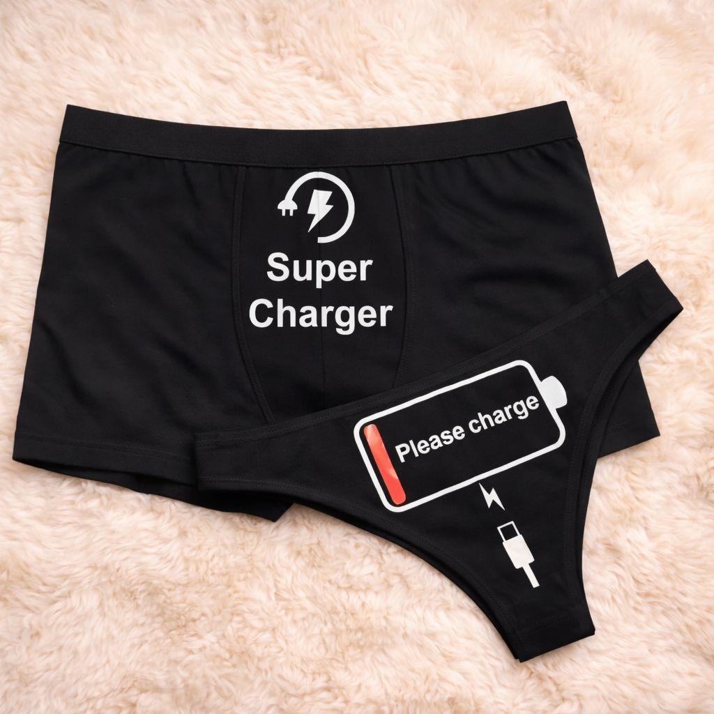 Couples Matching Underwear Super charger