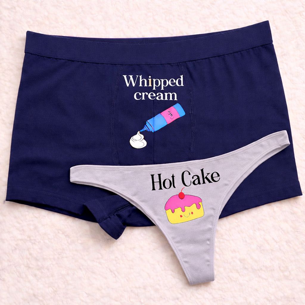 Couples Matching Underwear Hot Cake