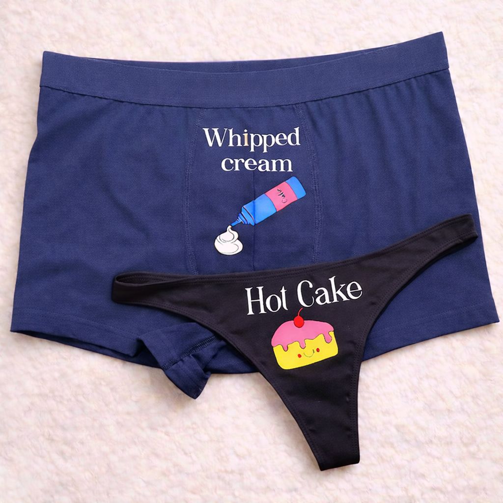 Couples Matching Underwear Hot Cake