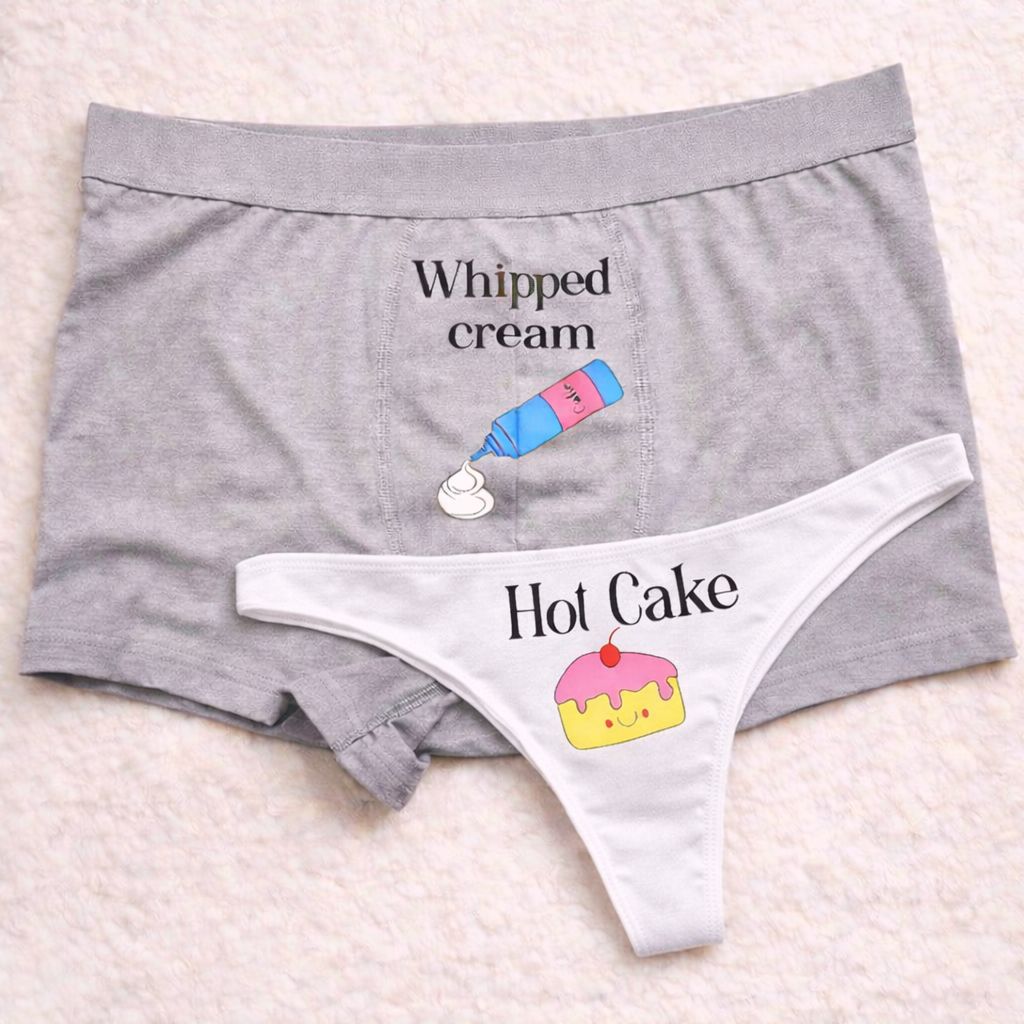 Couples Matching Underwear Hot Cake