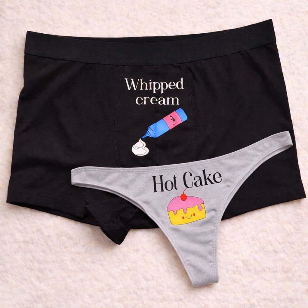 Couples Matching Underwear Hot Cake
