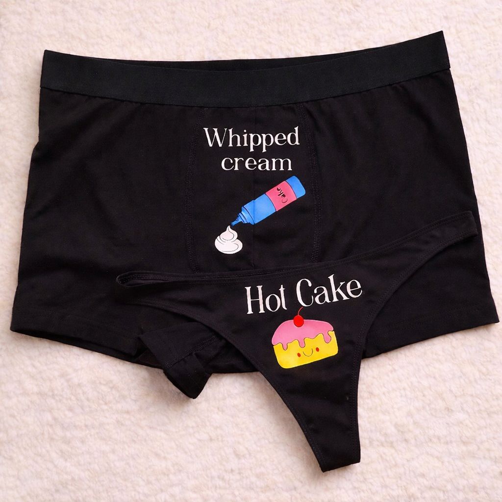 Couples Matching Underwear Hot Cake