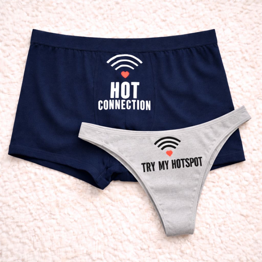 Couples Matching Underwear HOT CONNECTION