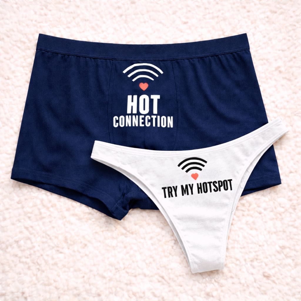Couples Matching Underwear HOT CONNECTION