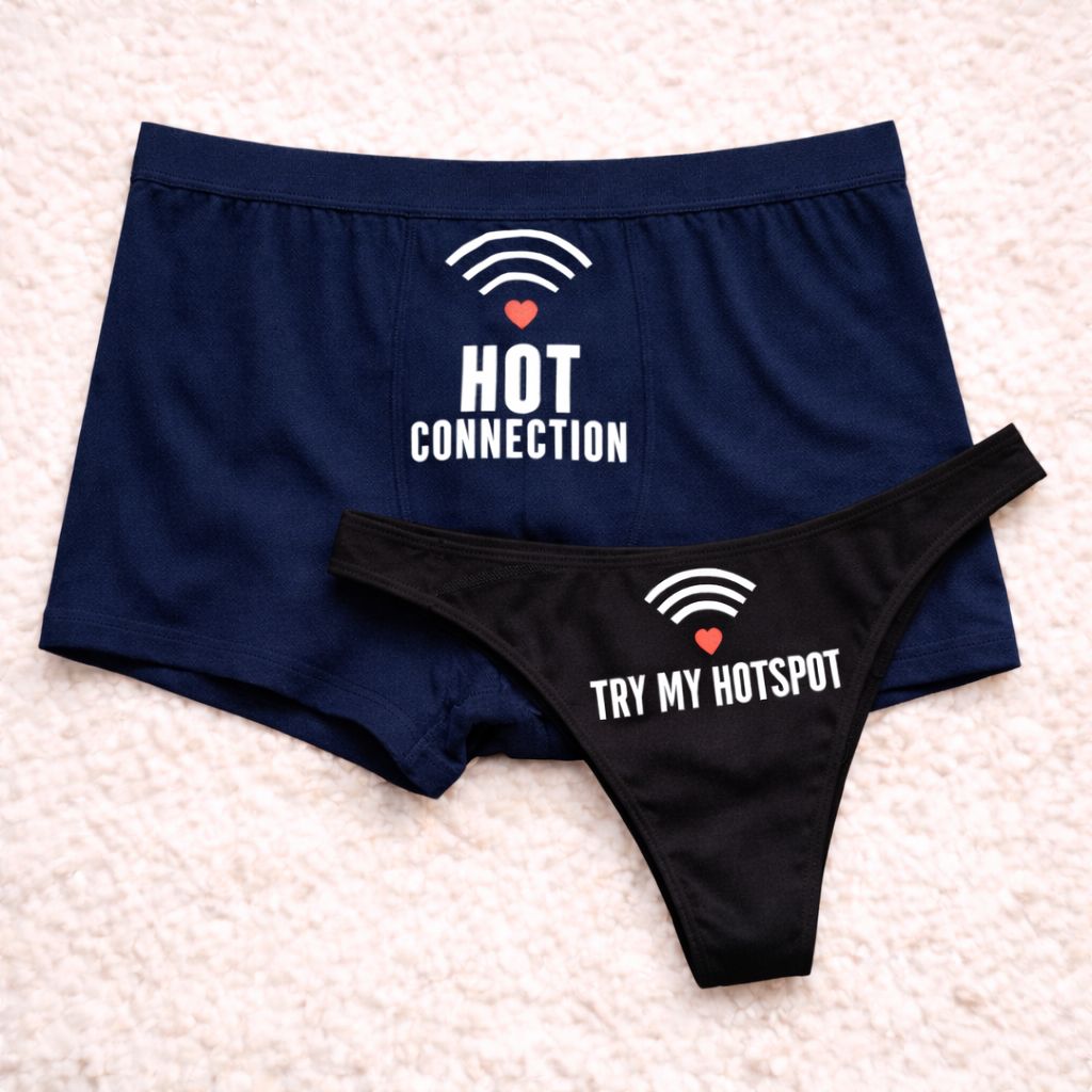 Couples Matching Underwear HOT CONNECTION