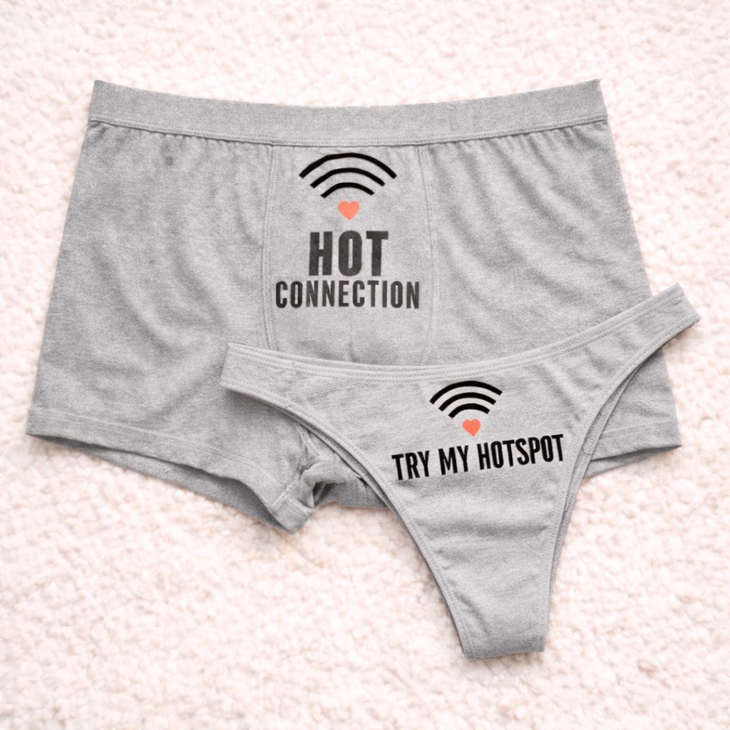 Couples Matching Underwear HOT CONNECTION