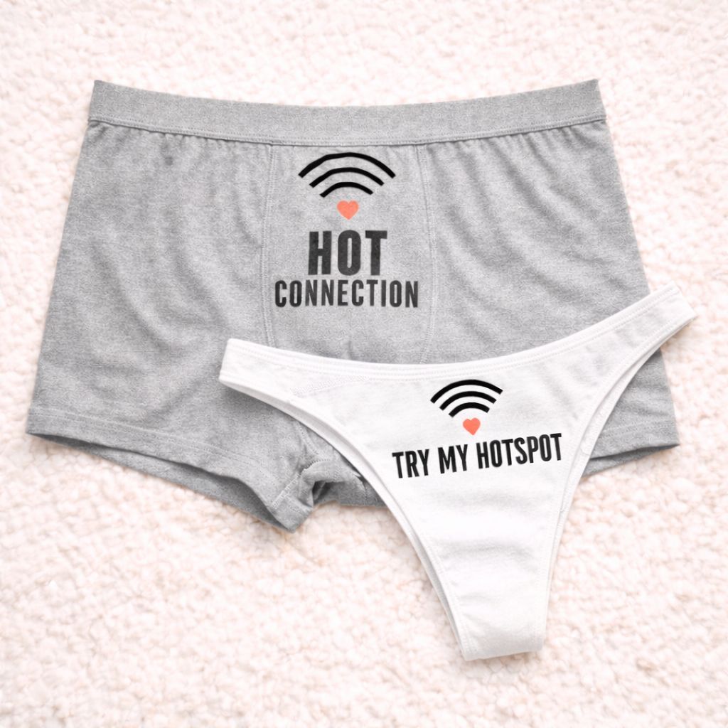Couples Matching Underwear HOT CONNECTION