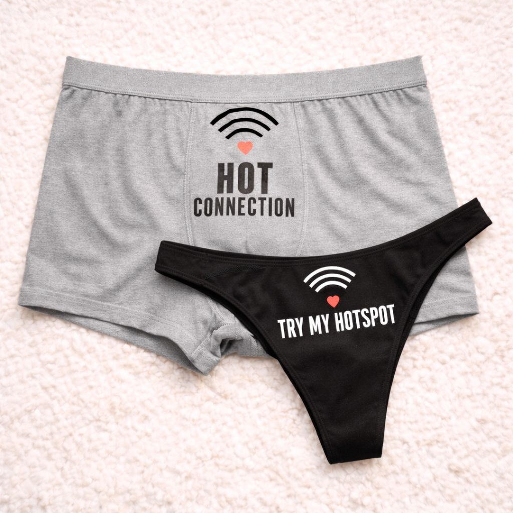 Couples Matching Underwear HOT CONNECTION