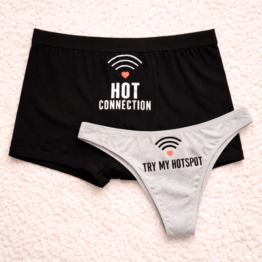 Couples Matching Underwear HOT CONNECTION