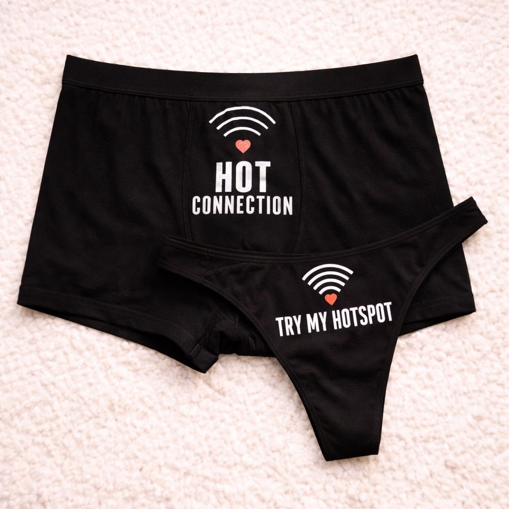 Couples Matching Underwear HOT CONNECTION