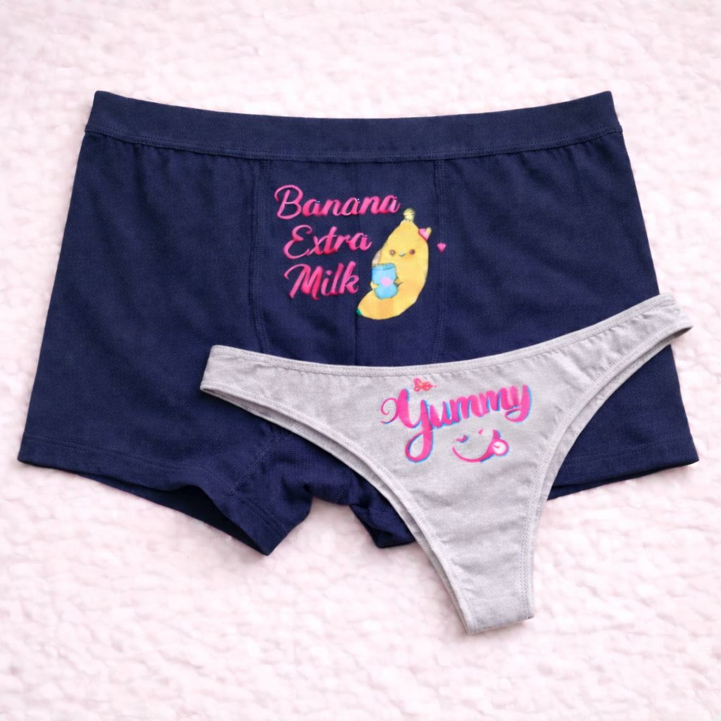 Couples Matching Underwear Extra milk