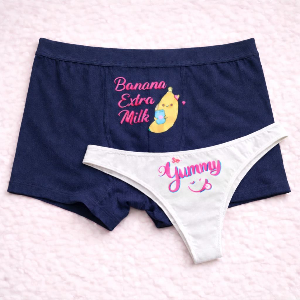 Couples Matching Underwear Extra milk