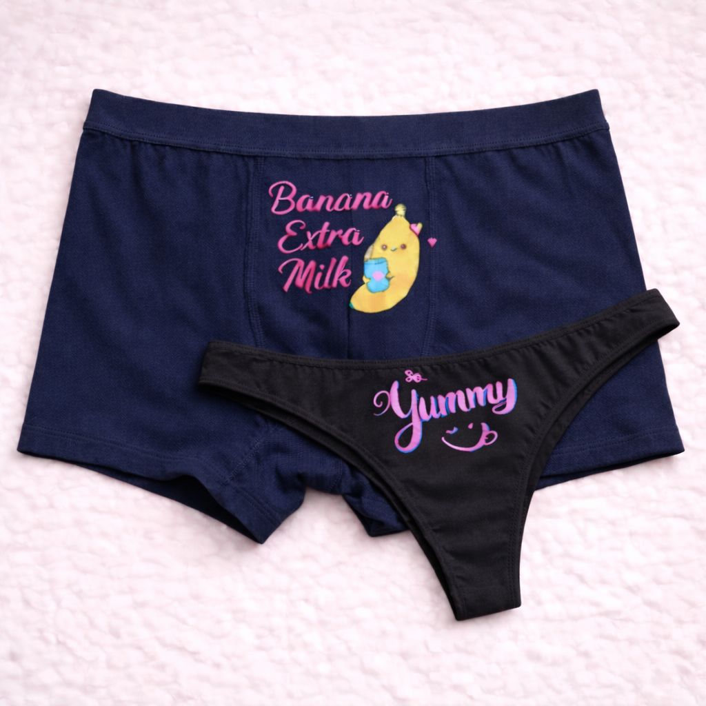 Couples Matching Underwear Extra milk