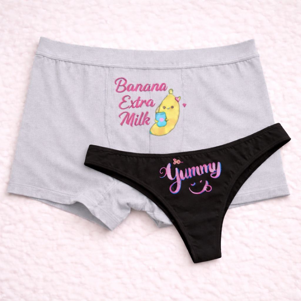 Couples Matching Underwear Extra milk