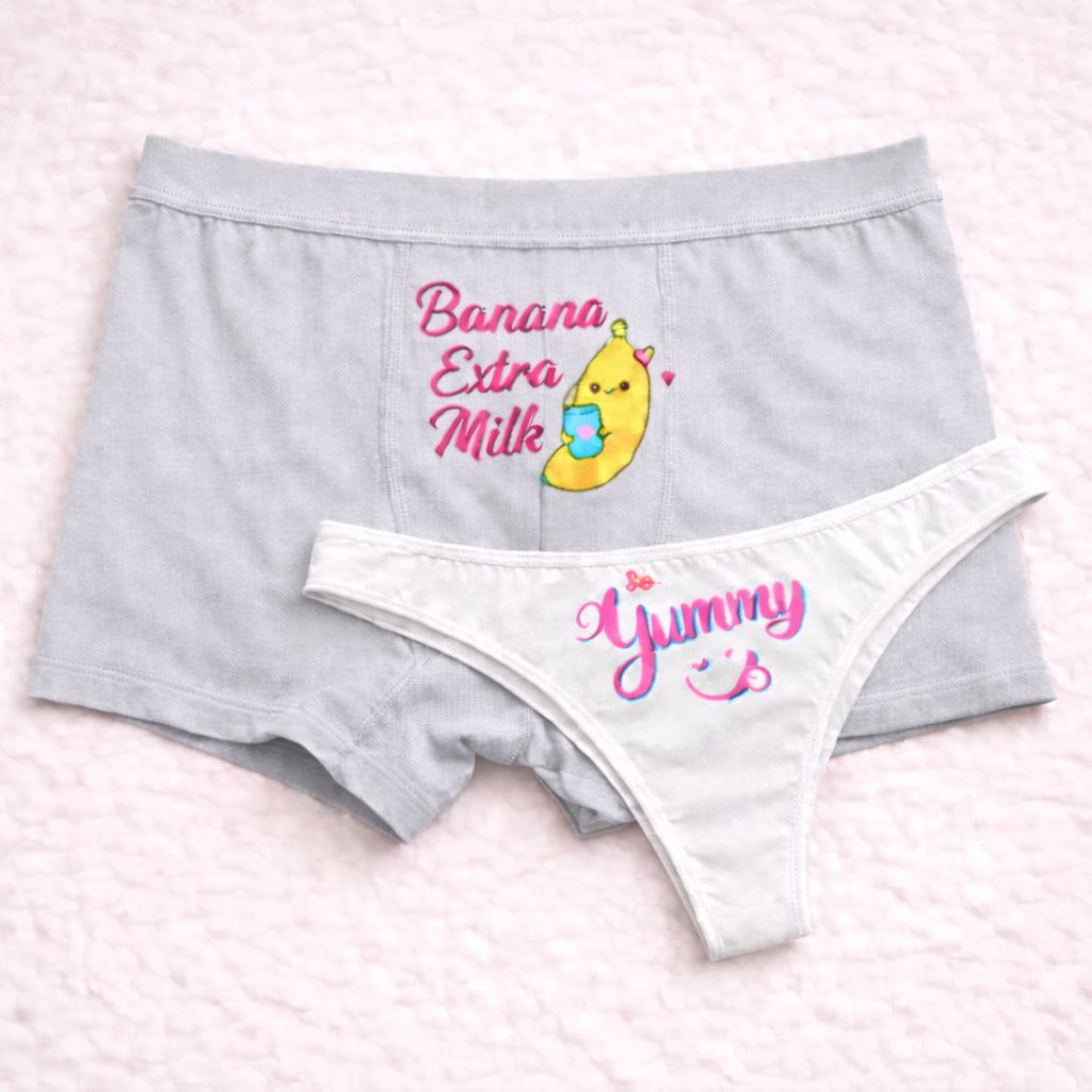 Couples Matching Underwear Extra milk