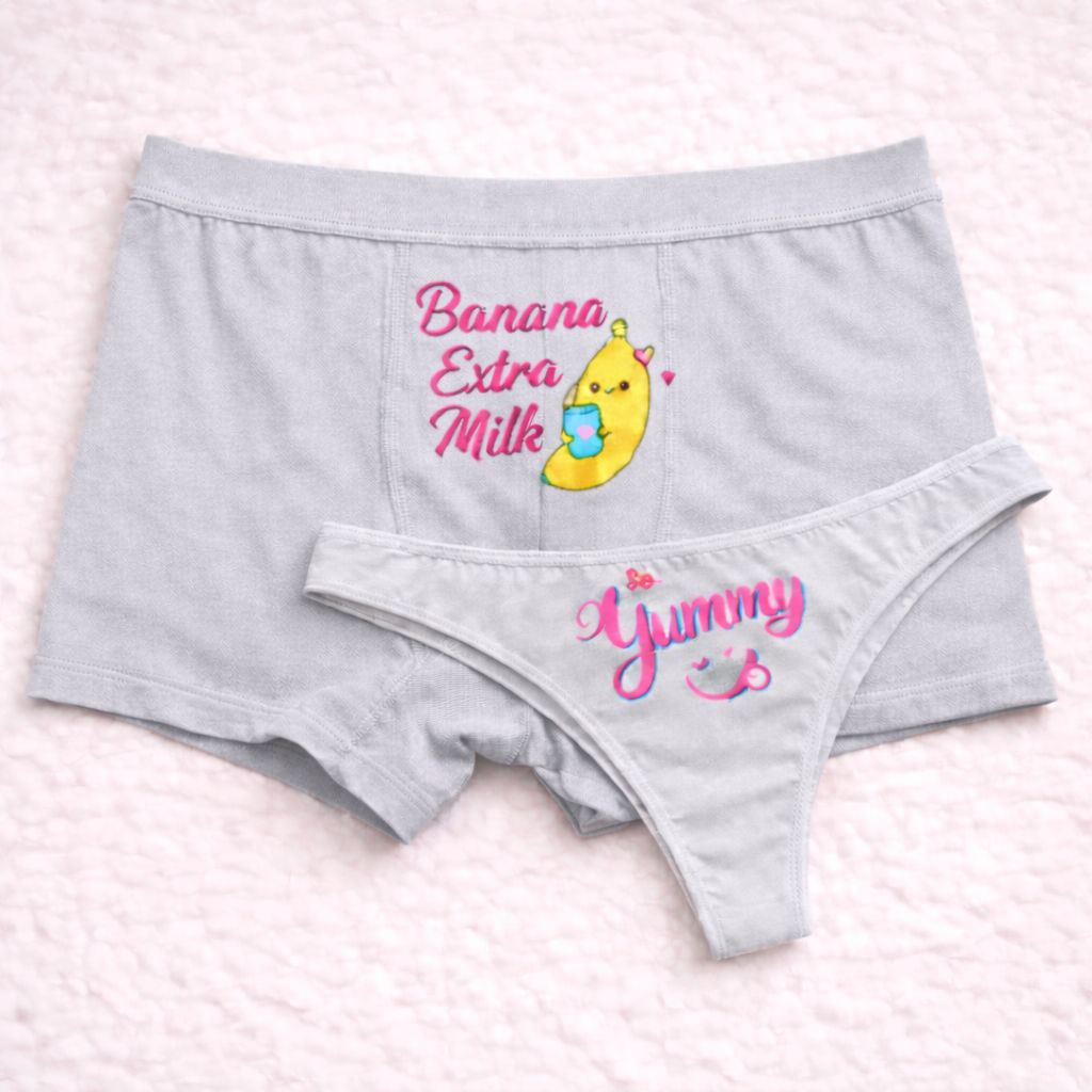 Couples Matching Underwear Extra milk