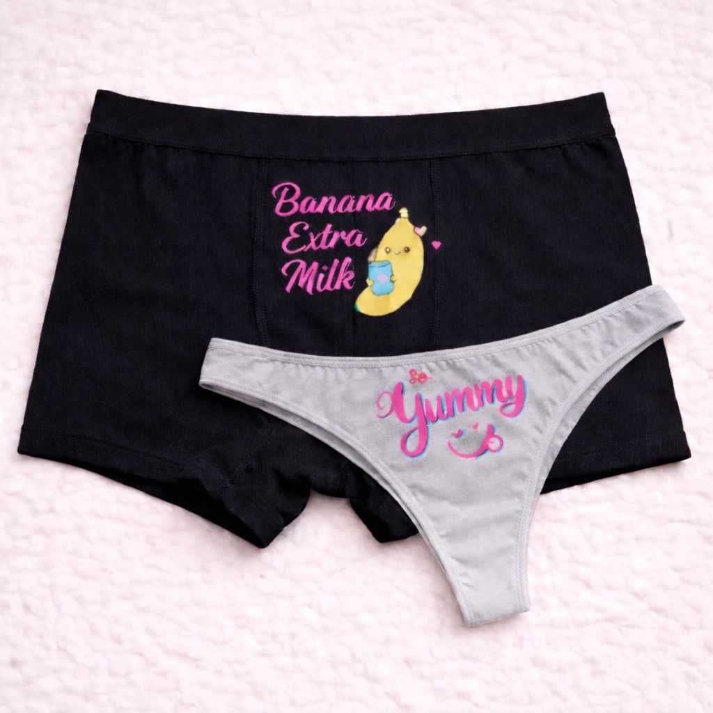Couples Matching Underwear Extra milk