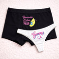 Couples Matching Underwear Extra milk
