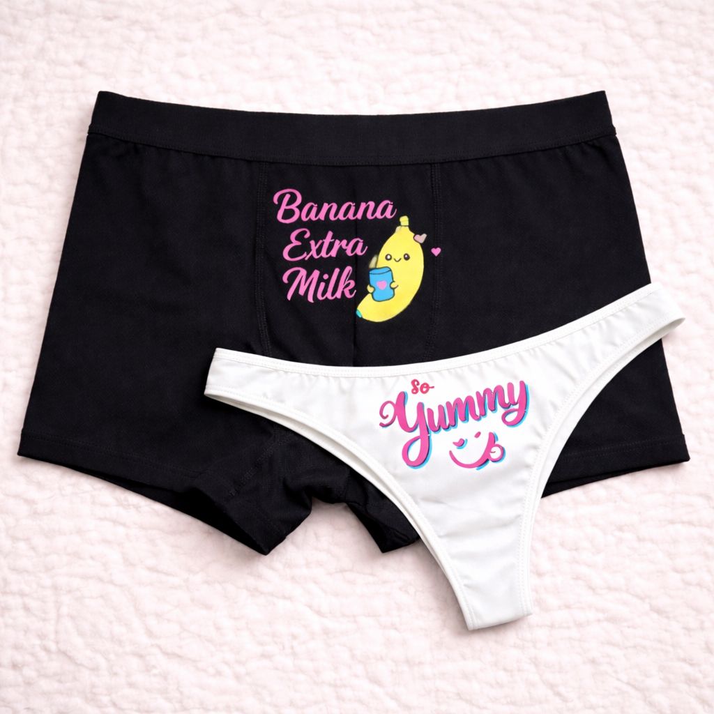 Couples Matching Underwear Extra milk