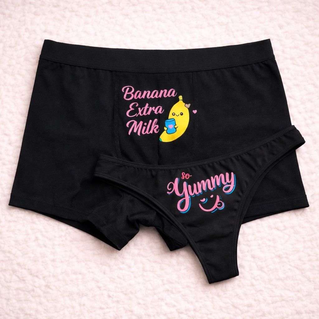 Couples Matching Underwear Extra milk
