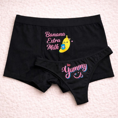 Couples Matching Underwear Extra milk