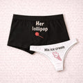Couples Matching Underwear Ice cream