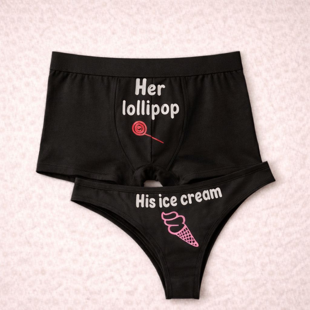 Couples Matching Underwear Ice cream